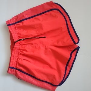 PINK drawstring lined pink athletic shorts XS